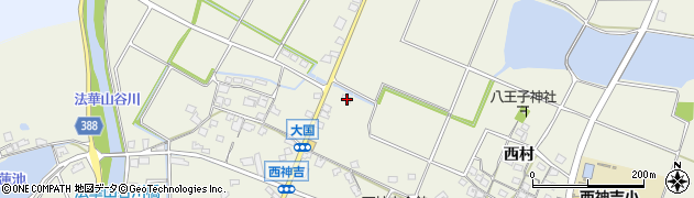 兵庫県加古川市西神吉町大国601周辺の地図