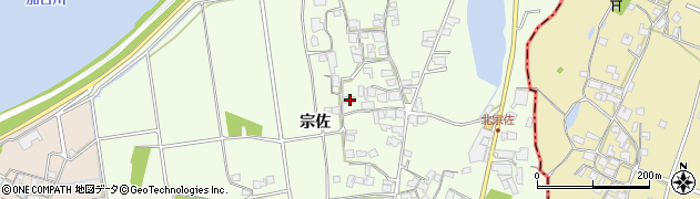 兵庫県加古川市八幡町宗佐1322周辺の地図