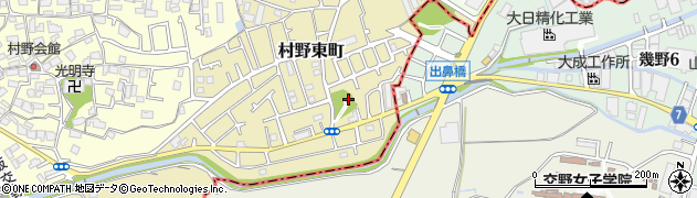 大阪府枚方市村野東町61周辺の地図