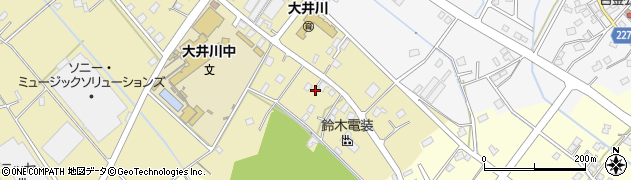 静岡県焼津市下江留64周辺の地図
