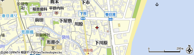 竹内美容院周辺の地図