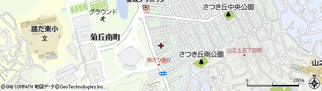 大阪府枚方市山之上西町29周辺の地図