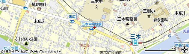 山陰合同銀行北播磨支店周辺の地図