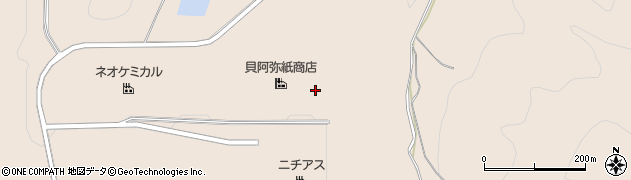 株式会社貝阿弥紙商店周辺の地図