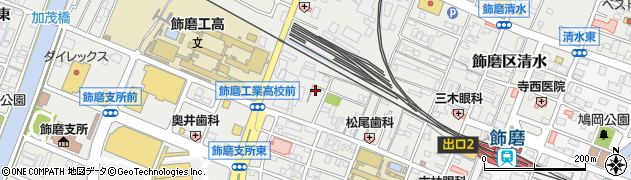 兵庫県姫路市飾磨区恵美酒142周辺の地図