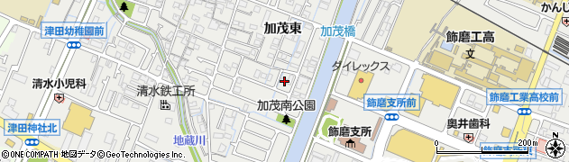兵庫県姫路市飾磨区加茂東470周辺の地図