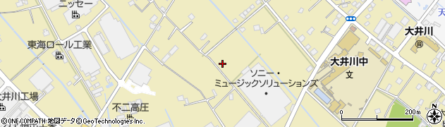 静岡県焼津市下江留383周辺の地図