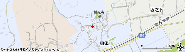 三重県伊賀市東条620周辺の地図