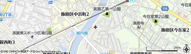 英賀東浜第二公園周辺の地図