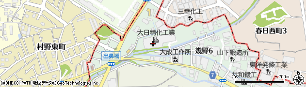 中広運送株式会社周辺の地図