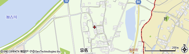 兵庫県加古川市八幡町宗佐1311周辺の地図