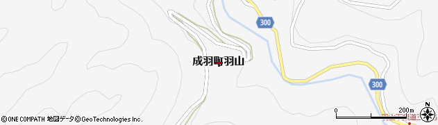 岡山県高梁市成羽町羽山周辺の地図