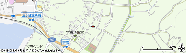 静岡県浜松市浜名区三ヶ日町宇志周辺の地図