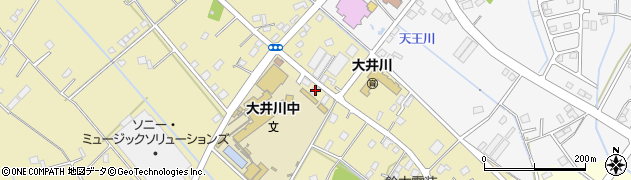 静岡県焼津市下江留205周辺の地図