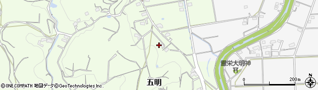 静岡県掛川市五明230周辺の地図