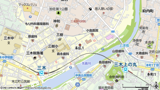 〒673-0403 兵庫県三木市末広の地図