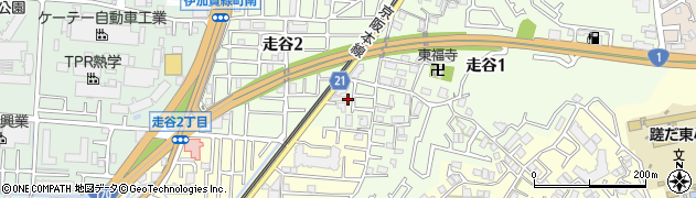 介護タクシーライフサポート枚方南周辺の地図