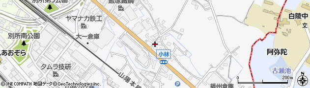 株式会社ナカムラ　ミシュランタイヤ・カーケアショップ姫路周辺の地図