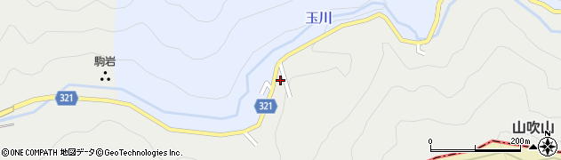 京都府綴喜郡井手町井手山吹周辺の地図