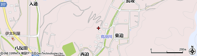 愛知県西尾市鳥羽町（西迫）周辺の地図