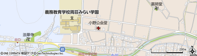 小野公会堂周辺の地図
