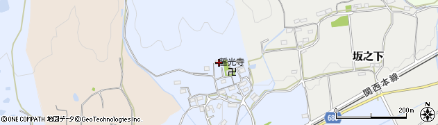三重県伊賀市東条671周辺の地図