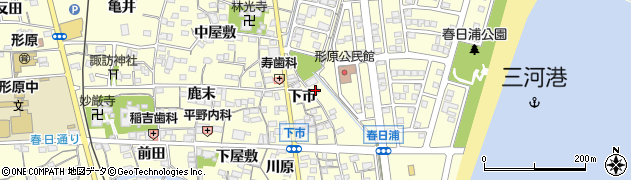 魚竹商店周辺の地図