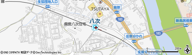 広島県三次市周辺の地図