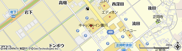 本家さぬきや 豊川店周辺の地図