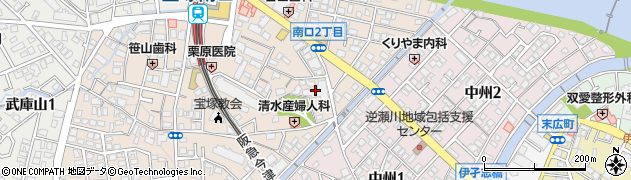 株式会社宝塚コートハイツ周辺の地図