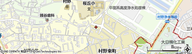 大阪府枚方市村野東町9周辺の地図