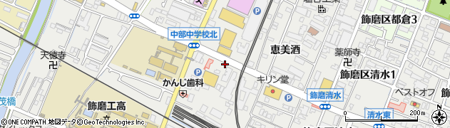 兵庫県姫路市飾磨区恵美酒230周辺の地図