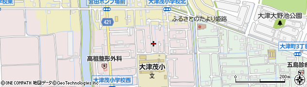 田井豆田公園周辺の地図