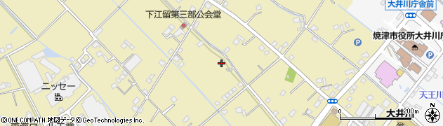 静岡県焼津市下江留532周辺の地図