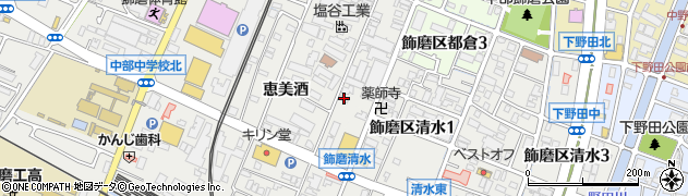 兵庫県姫路市飾磨区恵美酒430周辺の地図
