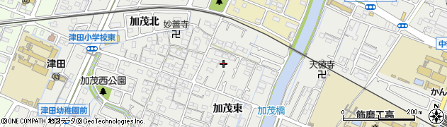 兵庫県姫路市飾磨区加茂東108周辺の地図