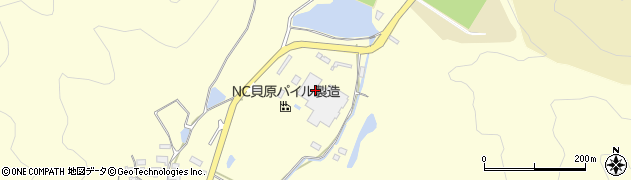 ＮＣ貝原パイル製造株式会社　和気工場周辺の地図