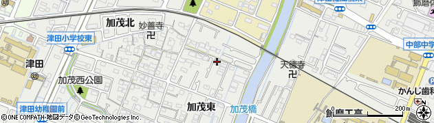 兵庫県姫路市飾磨区加茂東731周辺の地図