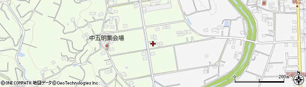 静岡県掛川市五明395周辺の地図