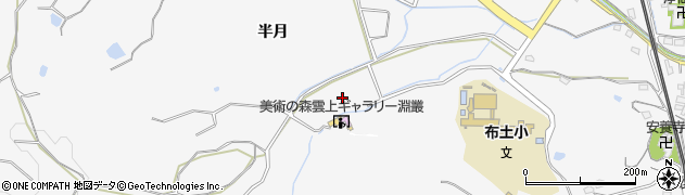 愛知県知多郡美浜町布土半月周辺の地図