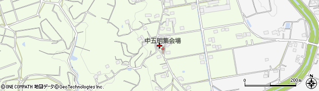 静岡県掛川市五明289周辺の地図