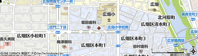 米田建材周辺の地図