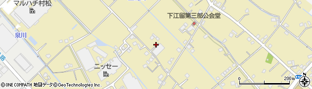 静岡県焼津市下江留824周辺の地図