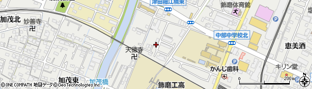 兵庫県姫路市飾磨区細江179周辺の地図