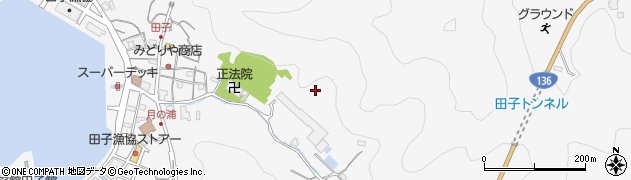 静岡県西伊豆町（賀茂郡）田子周辺の地図