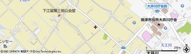 静岡県焼津市下江留576周辺の地図