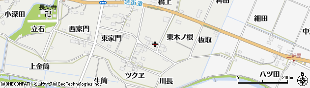 愛知県豊橋市石巻本町西木ノ根22周辺の地図