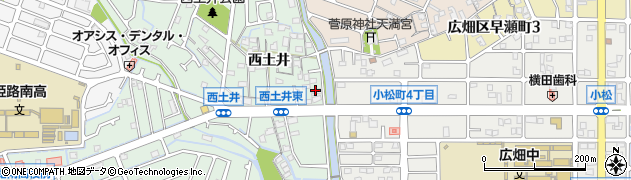 宇田洗張クリーニング店周辺の地図