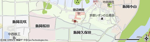 セピアの園京田辺市在宅介護支援　センター周辺の地図
