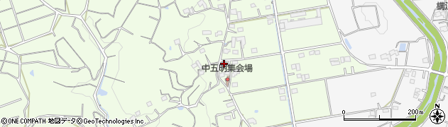 静岡県掛川市五明290周辺の地図
